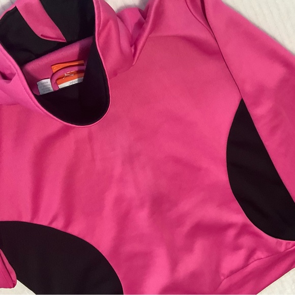 Puma Sport Lifestyles Women’s Pink Full Zip Collared Sweatshirt - Picture 6 of 8